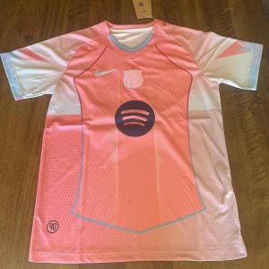 P0 (11) Barcelona Pink special Jersey T-shirt