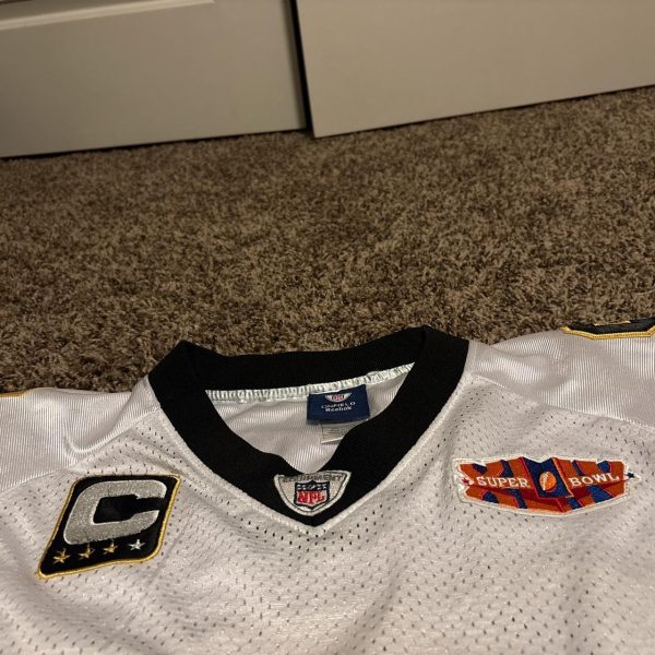 New Orleans Saints Drew Brees Super Bowl white