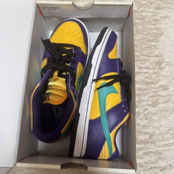 Nike Dunk Low in purple