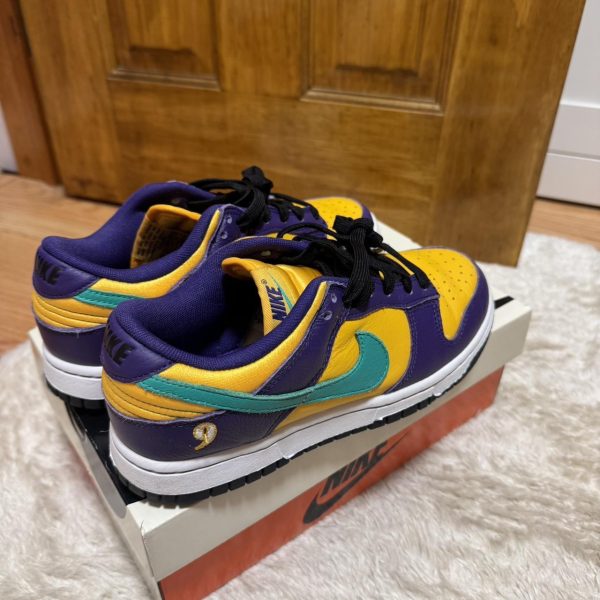 Nike Dunk Low in purple