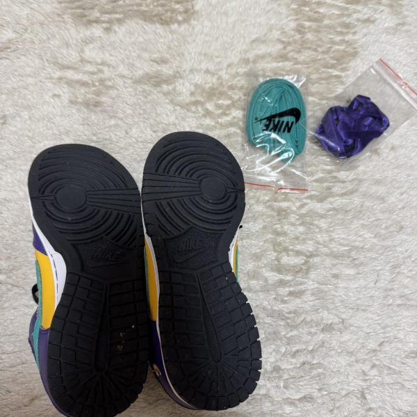 Nike Dunk Low in purple