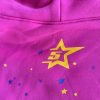 Spider Worldwide Men's Pink and Black Hoodie