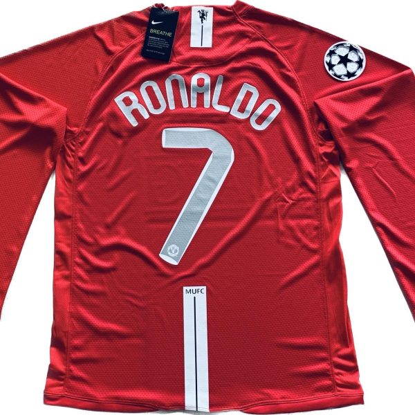 Manchester United 2008/09 Ronaldo 7 AIG long sleeve
