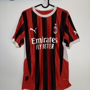 P0 (16) Authentic Red and black AC Milan 24/25 Rafa Leao