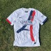 Paris Saint-Germain’s slim fit away jersey