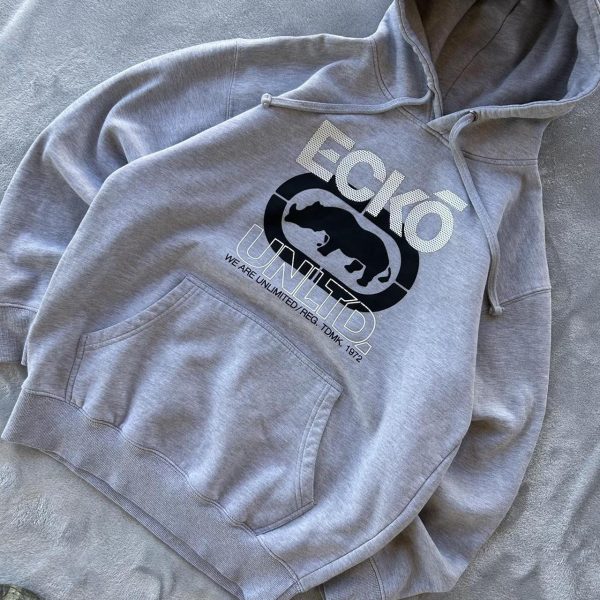 Ecko Unltd. Men's Grey Hoodie