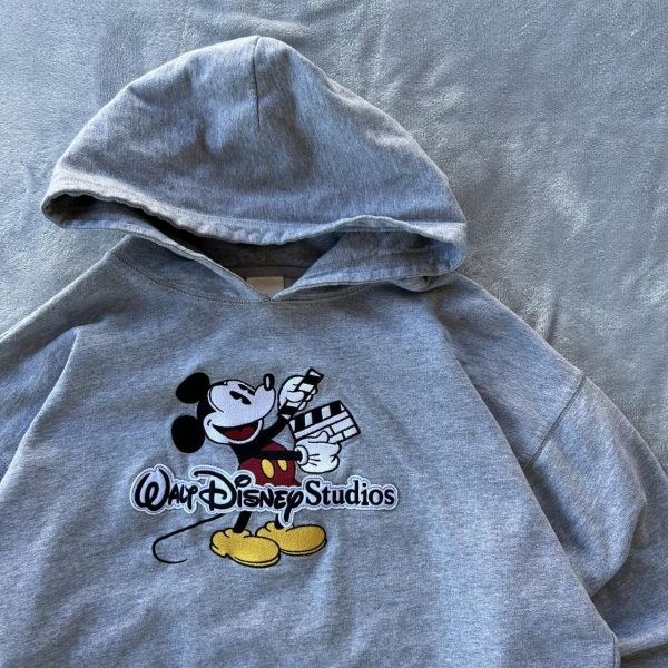 Disney Men's Grey Hoodie