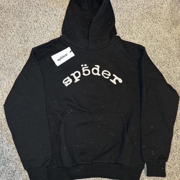 Spider Worldwide Men's Black Hoodie