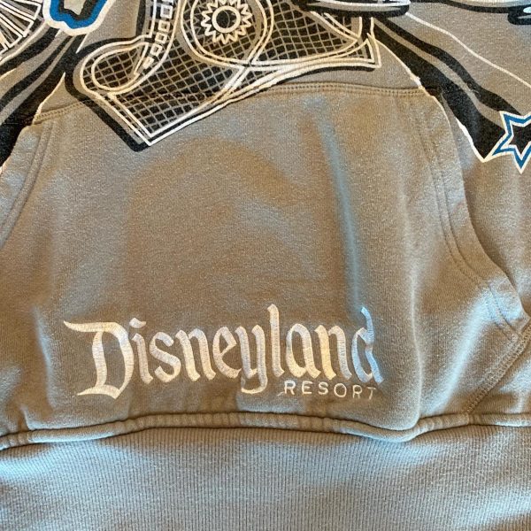 Disney Men's Grey Hoodie
