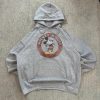 Disney Men's Grey Hoodie Size XL