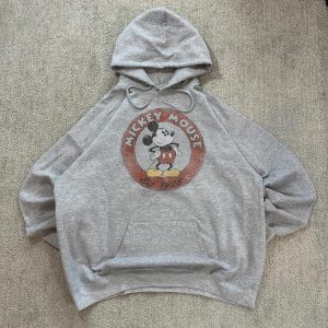 P0 (68) Disney Men's Grey Hoodie Size XL