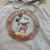 Disney Men's Grey Hoodie Size XL